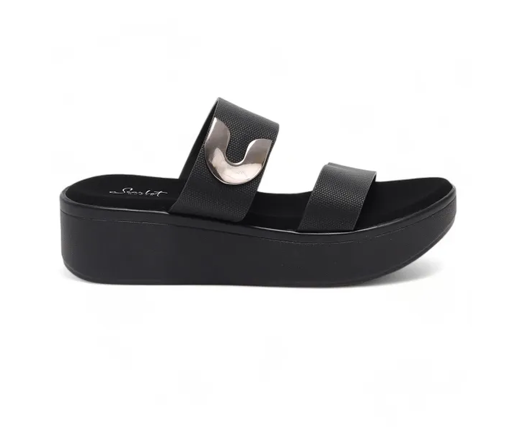 Scarlet Open Toe Wedges - PSM